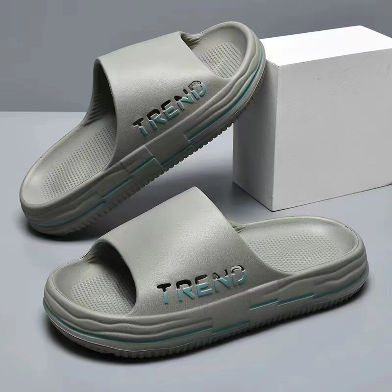 Muške neklizajuće EVA platforme, udobne papuče s mekim potplatom za unutarnje vanjske kupaonice za plažu, ljetne sandale za muškarce