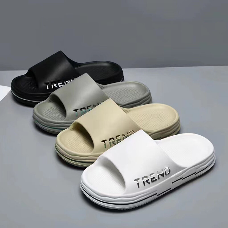 Muške neklizajuće EVA platforme, udobne papuče s mekim potplatom za unutarnje vanjske kupaonice za plažu, ljetne sandale za muškarce