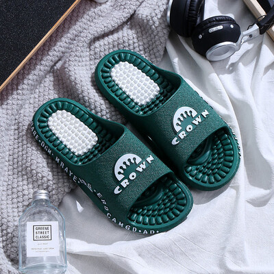 Meeste sussid sise- ja väliskandmiseks Vannitoa jalamassaaž libisemiskindel kulumiskindel deodorant rannasandaalid ja sussid