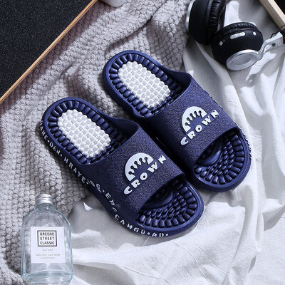 Meeste sussid sise- ja väliskandmiseks Vannitoa jalamassaaž libisemiskindel kulumiskindel deodorant rannasandaalid ja sussid