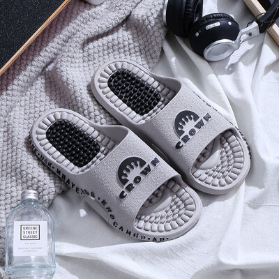 Meeste sussid sise- ja väliskandmiseks Vannitoa jalamassaaž libisemiskindel kulumiskindel deodorant rannasandaalid ja sussid