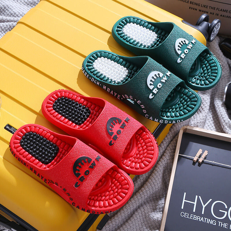 Meeste sussid sise- ja väliskandmiseks Vannitoa jalamassaaž libisemiskindel kulumiskindel deodorant rannasandaalid ja sussid