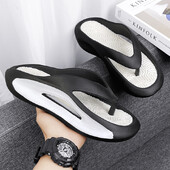 Paar plätud meeste kulumiskindla platvormiga hingav noorte trendi moemassaaž libisemisvastane vabaaja suurendamine, uued meeste sussid