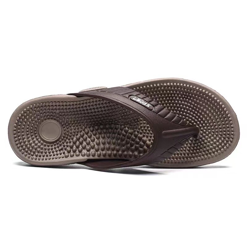 2023 Summer New ανδρικές παντόφλες Αναπνεύσιμες σαγιονάρες παραλίας Σανδάλια μασάζ Άνετη μόδα Ανδρικά υπαίθρια καθημερινά παπούτσια Υποδήματα