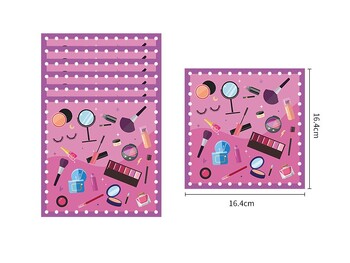 Горещи продавани нови тематични козметични комплекти за еднократна употреба хартиени чинии хартиени чаши хартиени кърпи покривки за маса консумативи за парти декорация