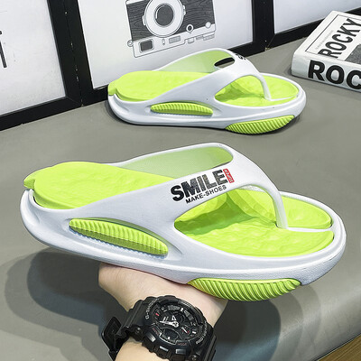 Mood Uued Meeste Massaažisussid Mugavad plätud väljas siseruumides Pehme tald Meeste Rannasandaalid Libisemiskindlad Kodu Meeste sussid