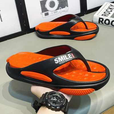 Mood Uued Meeste Massaažisussid Mugavad plätud väljas siseruumides Pehme tald Meeste Rannasandaalid Libisemiskindlad Kodu Meeste sussid