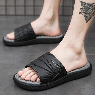 Summer Mens Foot Massage Acupressure Slipper Home Indoor Men Slides Παντόφλα Slide Sleepers House Δωμάτιο