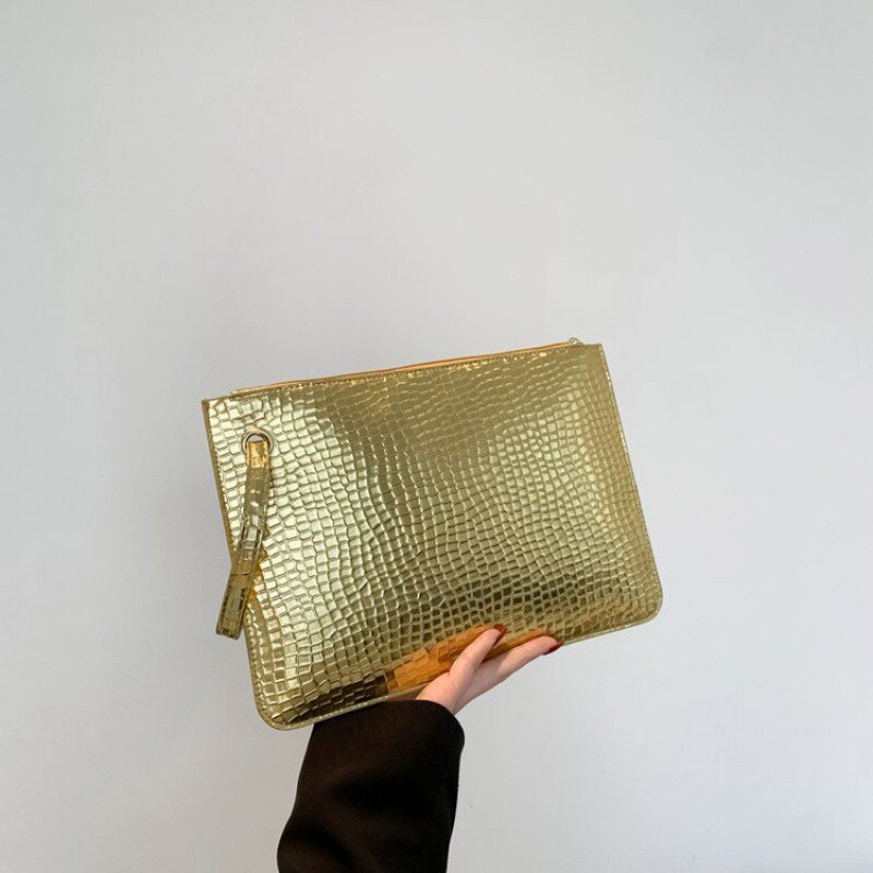 LW krepšys 2024 vasaros naujo stiliaus moteriškas mados sankabos vokų krepšys individualus nišinis kasdienis didelės talpos rankinis segtukas