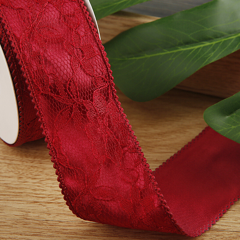 Panglică din poliester din dantelă cu două straturi retro, îmbrăcăminte, pantofi, pălărie de paie, fundă, bricolaj, accesorii pentru păr, material, panglică pentru marginea dinților