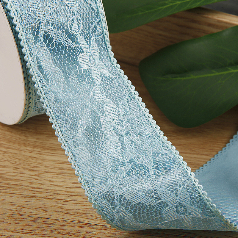 Panglică din poliester din dantelă cu două straturi retro, îmbrăcăminte, pantofi, pălărie de paie, fundă, bricolaj, accesorii pentru păr, material, panglică pentru marginea dinților