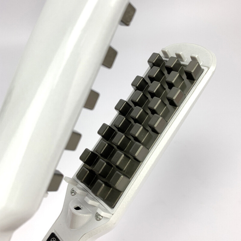 Hair Iron Keraamiline 3D Grid Hair Crimper Professionaalne volüümi andev lokirull Corn Perm kohev splint Flat Iron Juuste kujundamise tööriistad