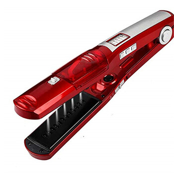 Steam Flat Iron Hair Straightener Professional Hair Curler Titanium Keramic Hair Straighting Σίδερο για μπούκλες Εργαλείο styling περιποίησης μαλλιών