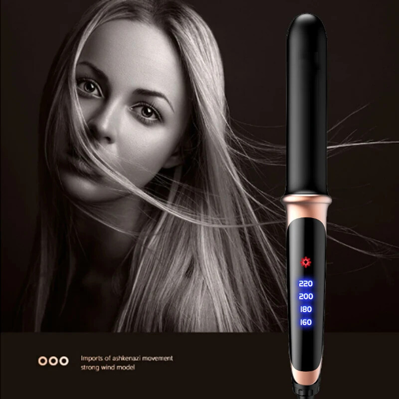 Professionaalne juuksesirgendaja, triikraud märgade või kuivade juuste jaoks.