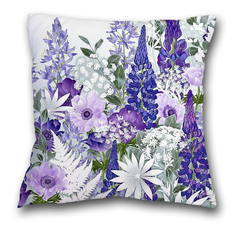 Piiriülene diivan väike värske lavendlivärvi padjapüür hulgimüük kodu öine padi voodipesu lühike plüüsist padjapüür