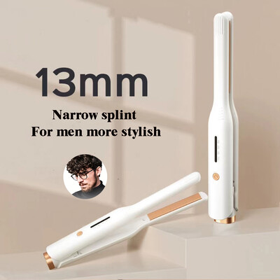 Μίνι ισιωτικό Flat Iron Μίνι ισιωτικό μαλλιών Γρήγορη θέρμανση γένια Ισιωτικό σίδερο Μικρό επίπεδο σίδερο για ισιωτικό για κοντά μαλλιά