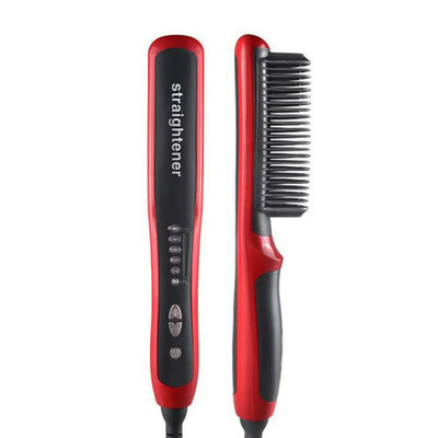 Kaasaskantavad kiirelt soojenevad juuksesirgendajad Kuumkamm parukale Professionaalsed originaalsed ioonilised juuste kujundamise seadmed Naiste triikraud