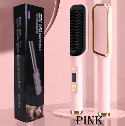 Juuksesirgendaja hari Elektriline kuum kamm juuksesirgendaja juukseharjad kamm kuumsoojenduskamm multifunktsionaalne juuksesirgendaja