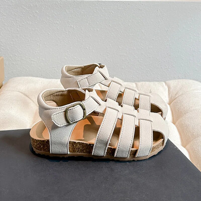 2024 m. nauji vaikams šaunios basutės berniukams, mergaitėms, tuščiavidurės, kvėpuojančios paplūdimio basutės, minkštos kūdikių odinės darželio basutės