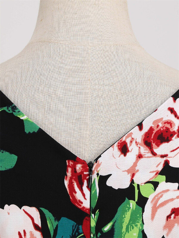 2023 Vintage Tea Party Καλοκαιρινό φόρεμα με λουλούδια βαμβακερό κομψό Γαλλικό 1950 Runway Prom Short sundress Casual τουνίκ φόρεμα κούνιας