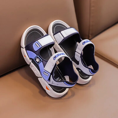 Laste sandaalid suvised multifilmid Pehme tallaga libisemisvastased poiste sandaalid Moodsad tüdrukute rannajalatsid 4-10T Laste PVC sandaalid