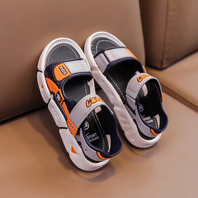 Laste sandaalid suvised multifilmid Pehme tallaga libisemisvastased poiste sandaalid Moodsad tüdrukute rannajalatsid 4-10T Laste PVC sandaalid