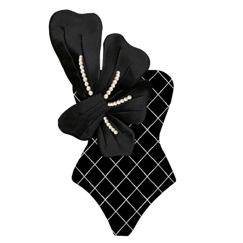 CPUTAN 2024 Sexy Luxury 3D Flower Σετ μπικίνι One Piece Γυναικεία μαγιό Φούστα Μαγιό Φόρεμα παραλίας Φόρεμα μαγιό Monokini