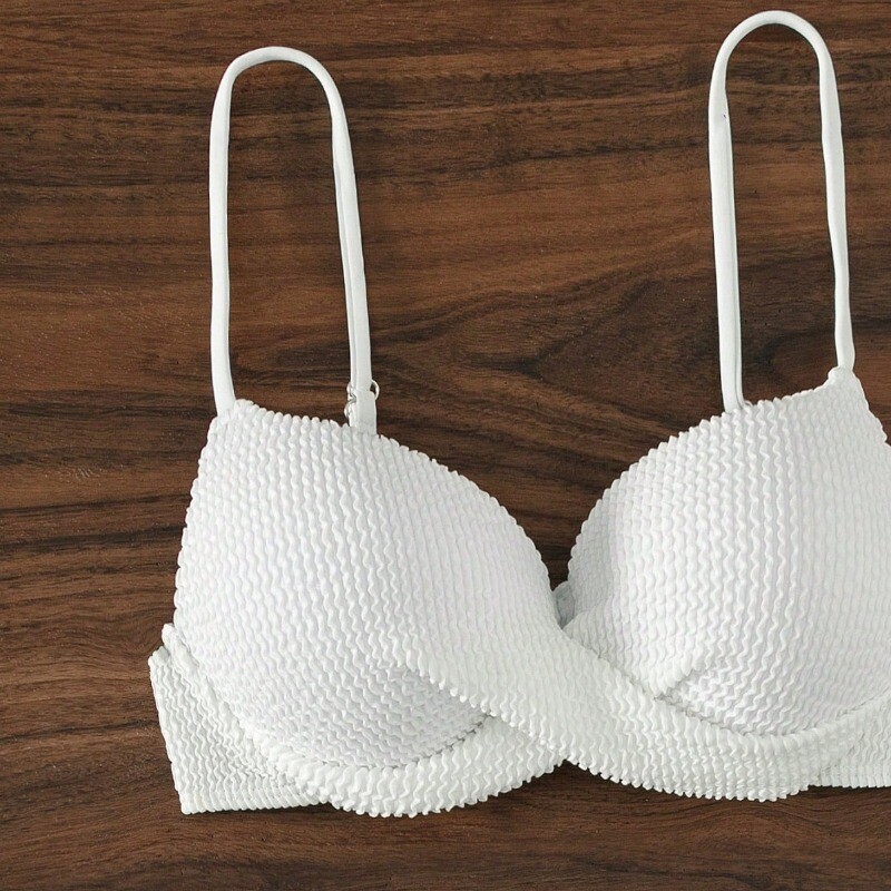 SL naiste rannarõivad, eraldi ujumistrikoo, naiste seksikad bikiinid Trend 2024 ujumiskostüümid bikiinikomplektid ujumisriided valged kõrge vöökohaga bikiinid