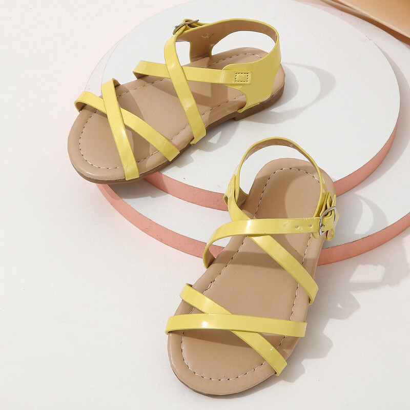 Tüdrukute välissandaalid avatud varbaga Printsessisandaalid Rannajalatsid väikelastele, lastele, kevadel ja suvel