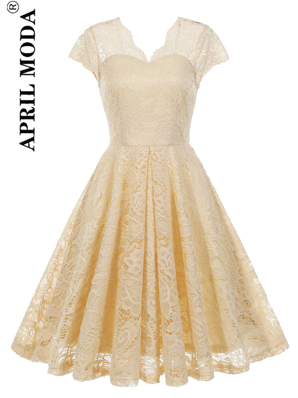 2023 Γαλλικό κομψό κοντό φόρεμα χορού με δαντέλα Κομψό μονόχρωμο ροζ μπεζ κόκκινο βραδινό φόρεμα καλοκαιρινά φορέματα με φουρκέτα