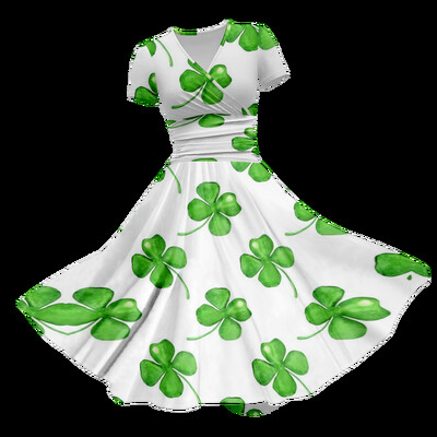 Καλοκαιρινό φόρεμα 2024 Lucky Grass Maxi Γυναικείο φόρεμα σέξι πολυτελές παραλία Κομψό πάρτι Vestido βραδινά φορέματα Κομψά φορέματα για κορίτσια