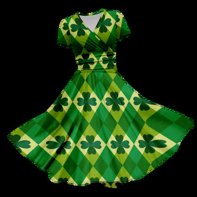 Καλοκαιρινό φόρεμα 2024 Lucky Grass Maxi Γυναικείο φόρεμα σέξι πολυτελές παραλία Κομψό πάρτι Vestido βραδινά φορέματα Κομψά φορέματα για κορίτσια