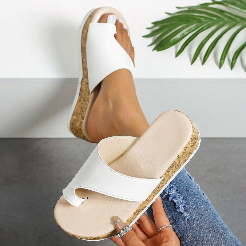 Suures suuruses naiste kingad kiilukontsaga kõrge kontsaga sandaalid, plätud, naiste sandaalid, paksu platvormiga kõndimissussid