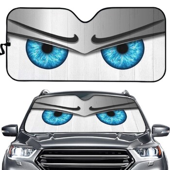 Νέο Εξωτερικού Εμπορίου Funny Unique Eyes Car Universal Summer Conopy Εσωτερική μόνωση