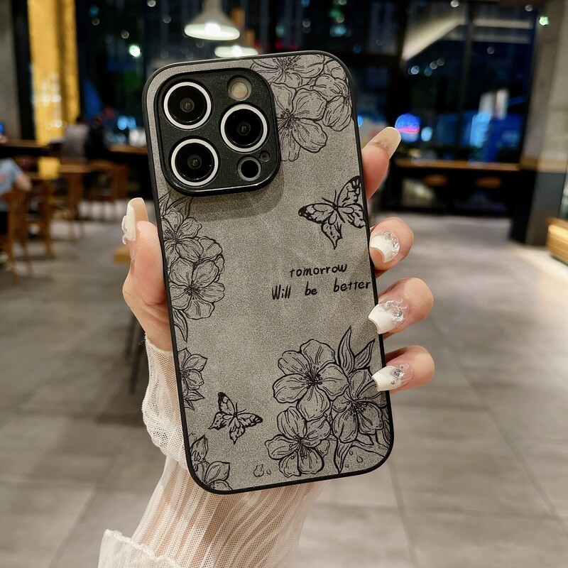 Tinka Samsung S23 Ultra A14 5G Odiniam Samsung S24U Butterfly A04S Dulkėms atsparus mobiliojo telefono dėklas