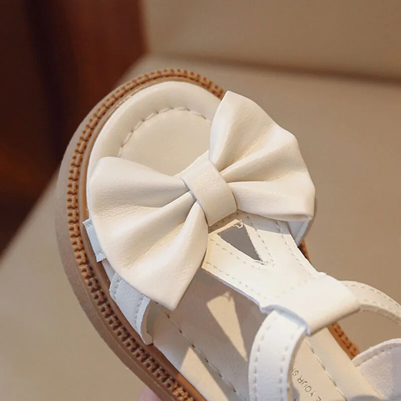 Vasaros sandalai lankelis vaikiški batai mergaičių basutės kūdikių gimtadienio vakarėliui Princesės minkšti paplūdimio sandalai mergaičių tvirti platforminiai batai G12283