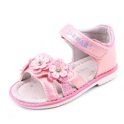 2023 m. vasaros vaikiški basutės mergaitėms Kūdikių basutės Minkštos odinės gėlės princesės mergaičių batai vaikiški paplūdimio sandalai mažiems vaikams