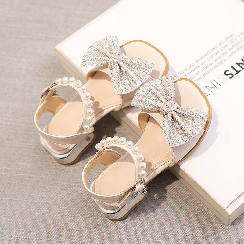 Moodsad Rhinestone`i kikilipsu printsessikingad tüdrukutele Sandaalid Kleitjalatsid lastele Laste elegantsed peosandaalid Tasuta kohaletoimetamine