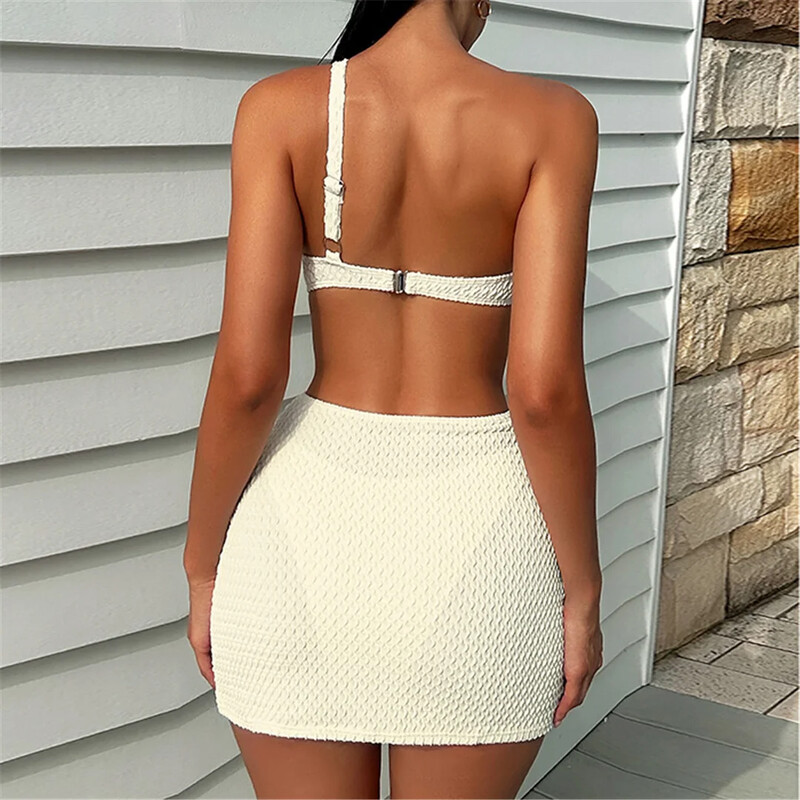 S - XL Underwired kortsus seelik bikiinid naiste ujumistrikoo Naiste ujumisriided Kolmeosaline bikiinikomplekt supluskostüüm Swim 2024 uus