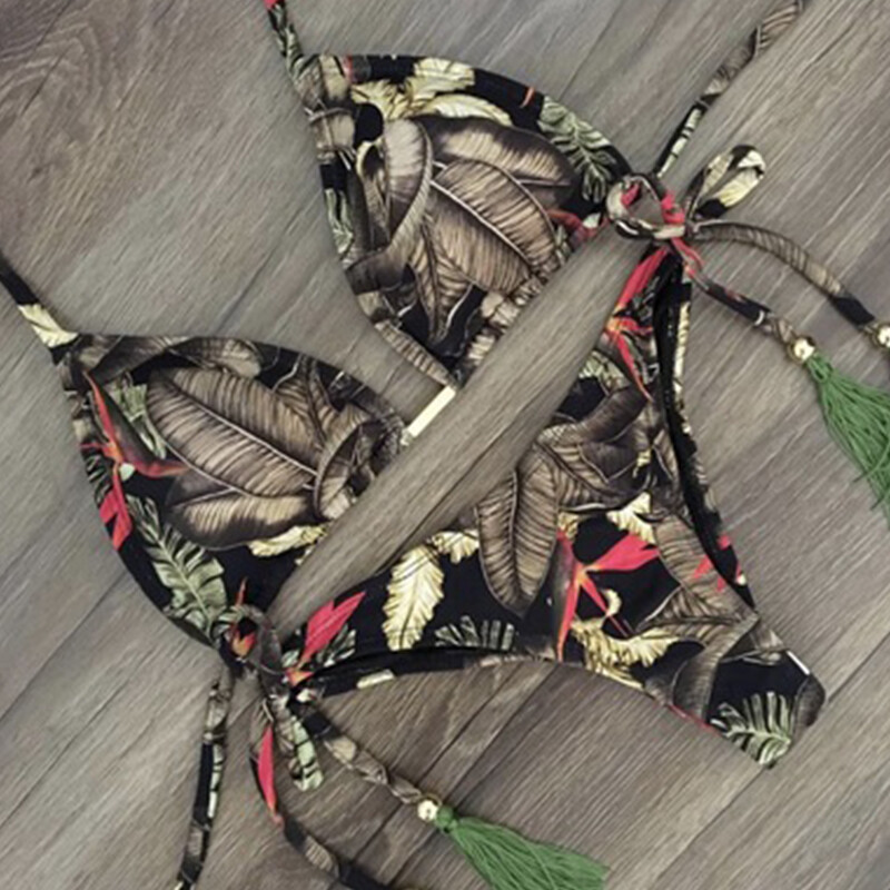 kaklaraiščiai apynasiriai braziliškas push up bikini kutai bikini maudymosi kostiumėliai su juostele tvarsčiu maudymosi kostiumėlis paplūdimio dėvėjimas maudymosi kostiumėlis moteriškas S~XL