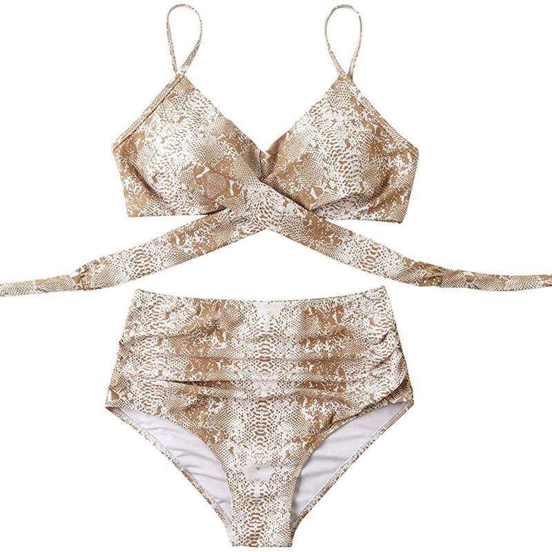 Modni ženski ljetni seksi dvodijelni dvodijelni kupaći kostim Tie-Dye