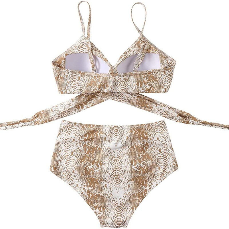 Modni ženski ljetni seksi dvodijelni dvodijelni kupaći kostim Tie-Dye