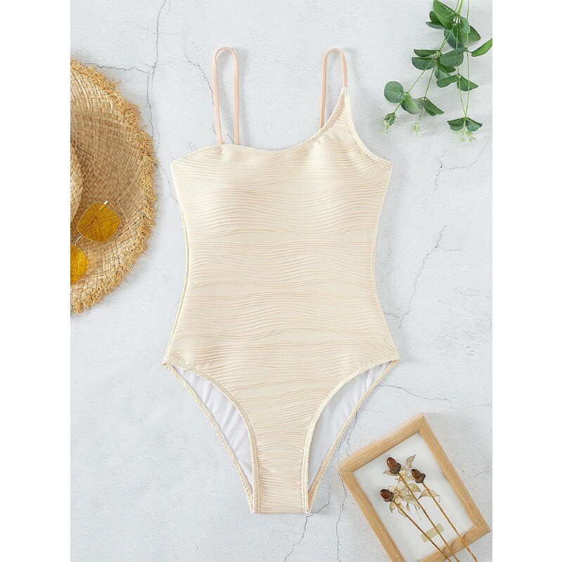 Naiste konservatiivne suvine Camisole ühes tükis ujumistrikoo Naiste rannakõht katmine kitsas kuumaveeallika bikiinidega ujumistrikoo