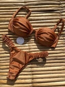 Push Up Bikini 2024 Σέξι γυναικείο μαγιό Γυναικεία μαγιό Σέξι σετ μπικίνι Brazilian biquini μαγιό Μασίφ γυαλιστερά ρούχα παραλίας