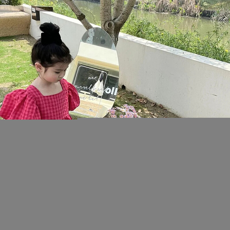 Bear Leader Rose Pink καρό φόρεμα με φιόγκο Κομψό Lolita Child Big Girls Midi φόρεμα Παιδικά φορέματα Teens Party Princess Sundress