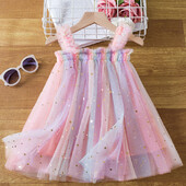 Väikelaste beebitüdrukute kleit vikerkaarest litritega tüll Tutu Vestidos 1-5-aastastele lastele sünnipäevapeo printsessi komplekt Imiku suve magusad komplektid