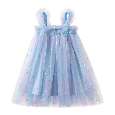 Väikelaste beebitüdrukute kleit vikerkaarest litritega tüll Tutu Vestidos 1-5-aastastele lastele sünnipäevapeo printsessi komplekt Imiku suve magusad komplektid