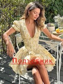 Μίνι καλοκαιρινό φόρεμα NIDANSSI στάμπα, φουσκωτά μανίκια, γυναικεία casual φόρεμα 2024, κομψό σέξι φόρεμα Bodycon, Vestidos