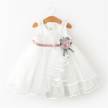 Baby Girls Dress Casual Στολή Παιδικά Φορέματα για Κορίτσια Flower Baby Dress Girl Party Little Princess Tutu Summer Dress Vestidos