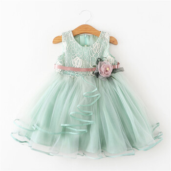 Baby Girls Dress Casual Στολή Παιδικά Φορέματα για Κορίτσια Flower Baby Dress Girl Party Little Princess Tutu Summer Dress Vestidos